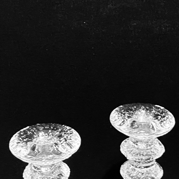 Festivo By IITTALA Set of 2 Single Light 3 Rings Candle Holders Timo Sarpenera. - Picture 11 of 12